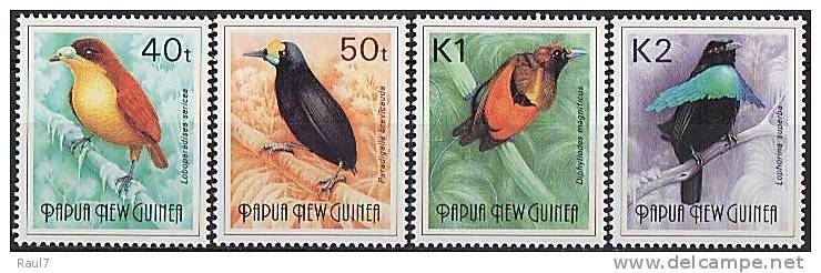 Papua New Guinea -Oiseaux Du Paradis -NEUFS ** (MNH) - Papua New Guinea