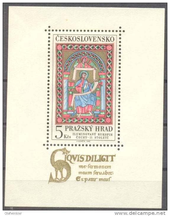 1967 Castle Of Prague Scott 1473 Y&T BF 31 Michel Bl 27 MNH/neuf Sans Charniere/postfrisch [gra] - Neufs