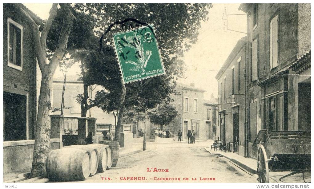 CAPENDU - Carrefour De La Leude - Capendu