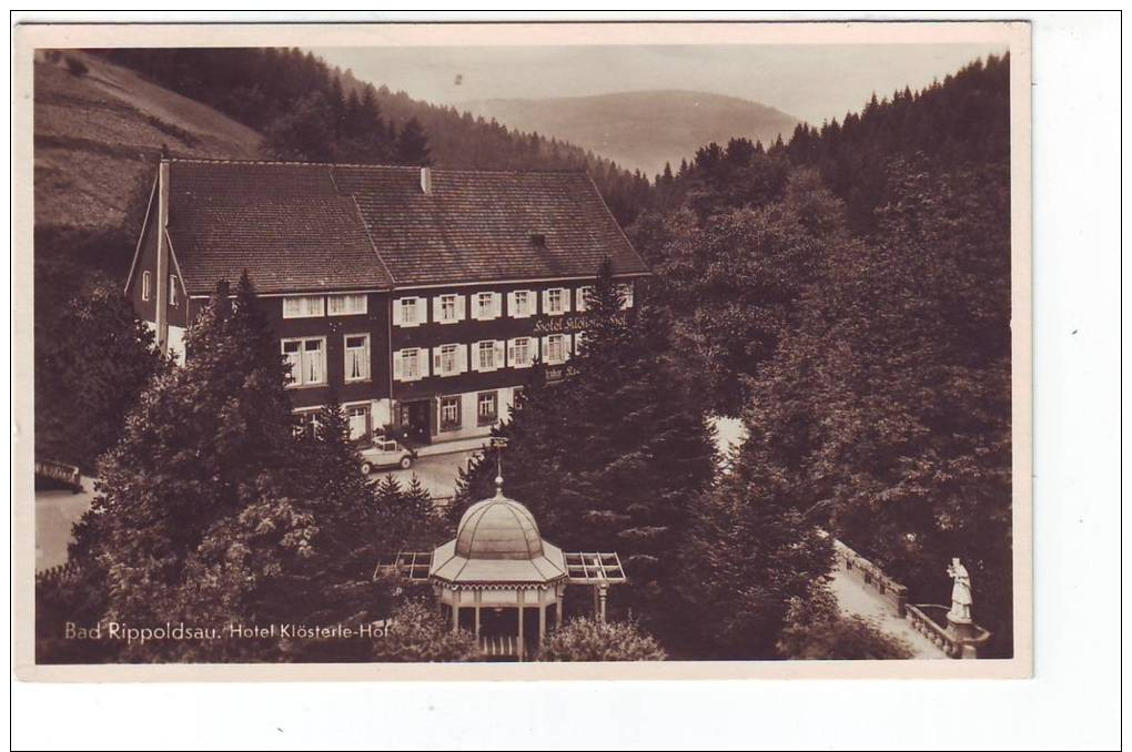 AK Bad Rippoldsau Hotel Klösterle - Hof Gb.1942 - Bad Rippoldsau - Schapbach