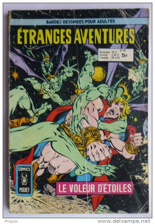 PETIT FORMAT ETRANGES AVENTURES 58 AREDIT (1) - Etrange Aventure