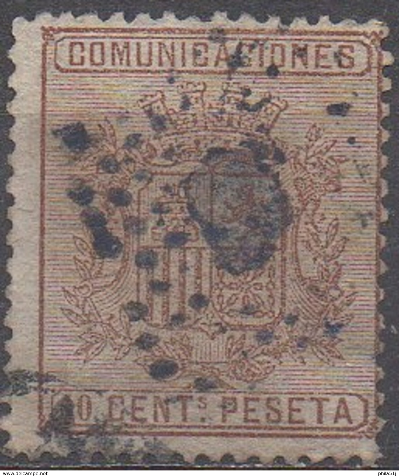 ESPAGNE  N°151__OBL VOIR SCAN - Used Stamps