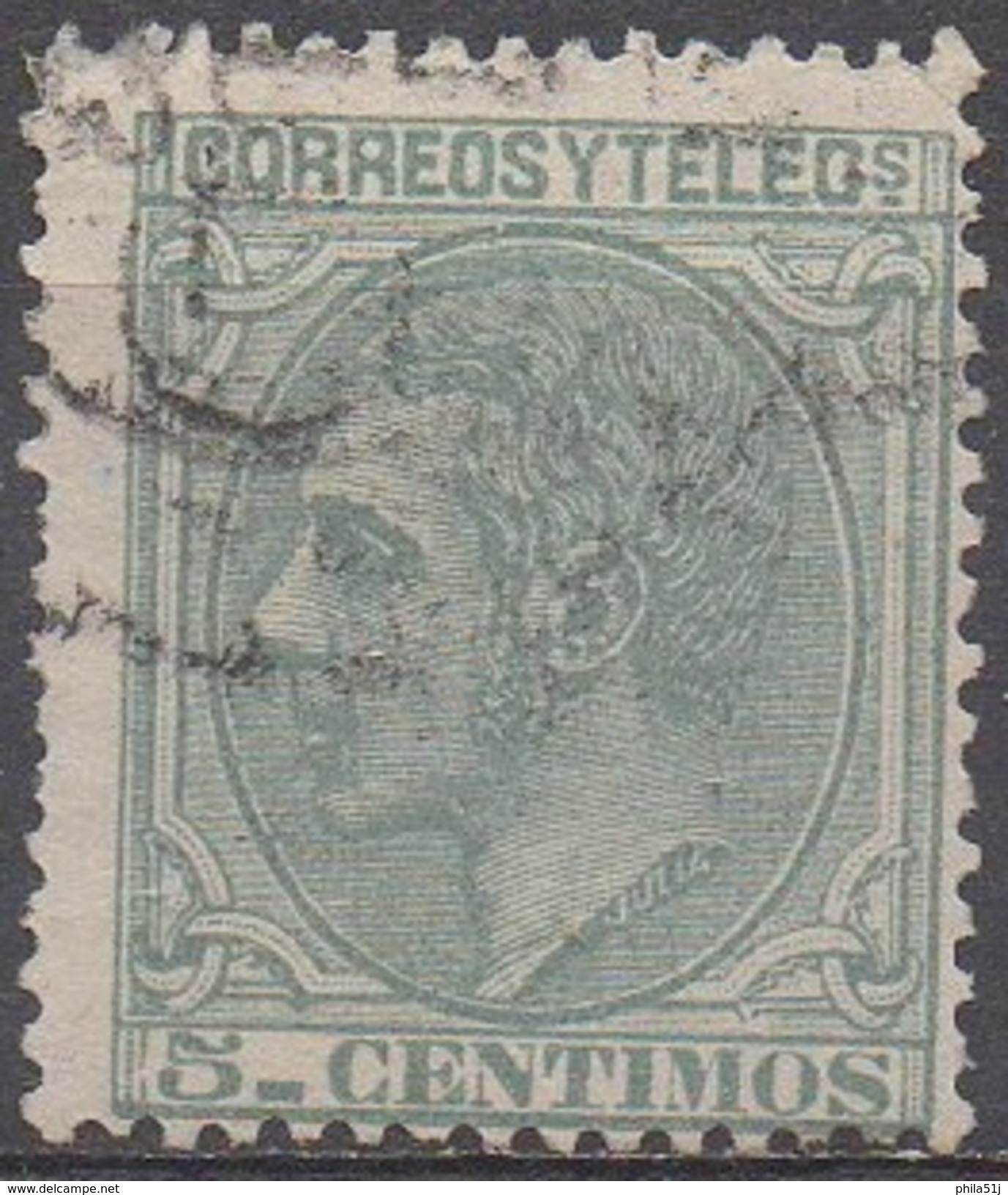 ESPAGNE  N°184__OBL  VOIR  SCAN - Used Stamps