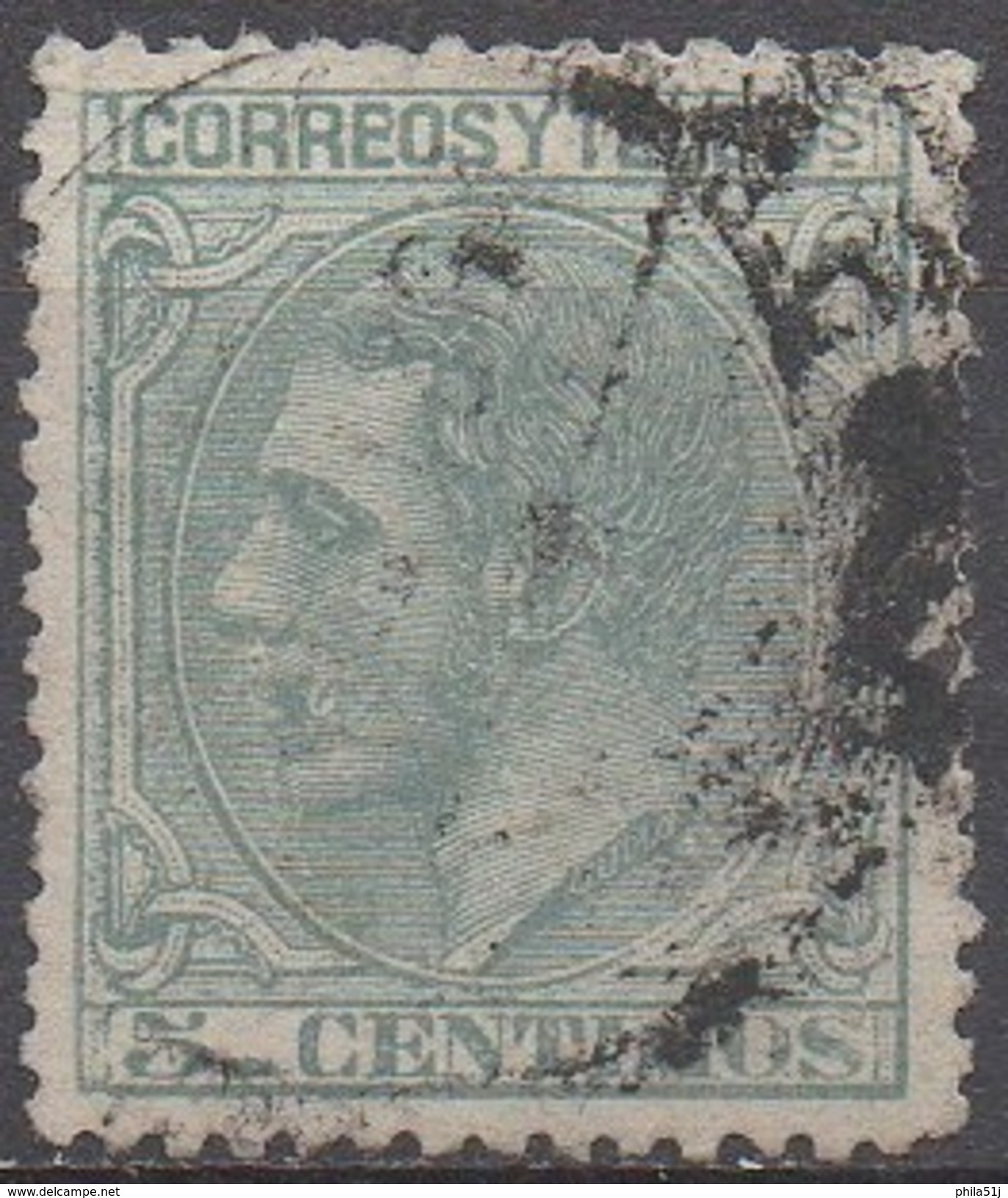 ESPAGNE  N°184__OBL  VOIR  SCAN - Used Stamps