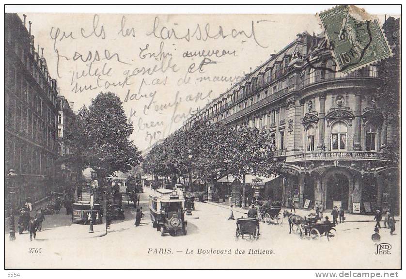 Cpa  75 Paris  Arrondissement   11 Em Boulevard Des Italiens - District 11