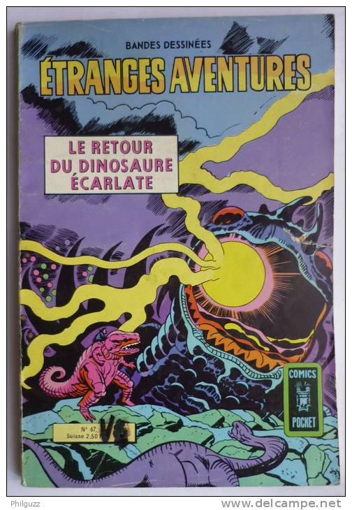 PETIT FORMAT ETRANGES AVENTURES 67 AREDIT (1) - Etrange Aventure