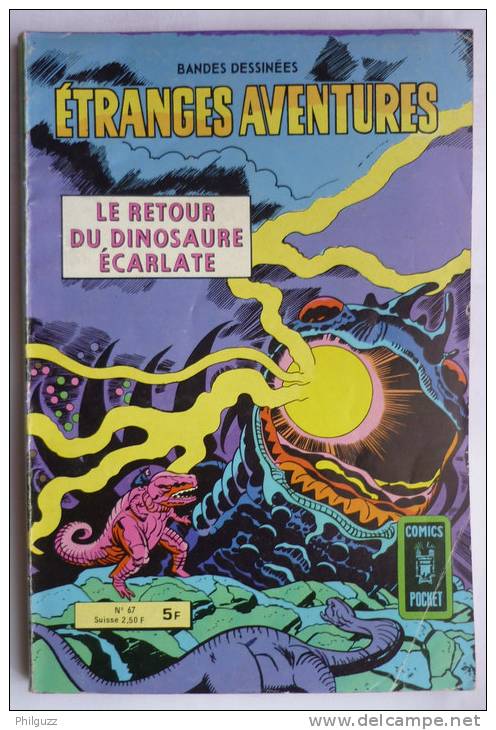 PETIT FORMAT ETRANGES AVENTURES 67 AREDIT (3) - Etrange Aventure