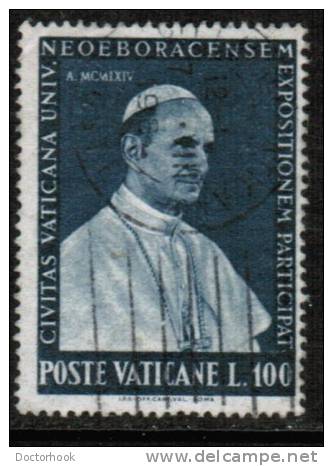 VATICAN   Scott #  385  VF USED - Used Stamps