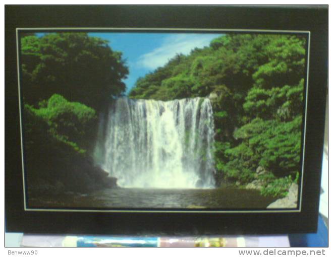 Postcard View Of Cheju, South Korea, Ch´onjeyon Waterfall - Korea, South