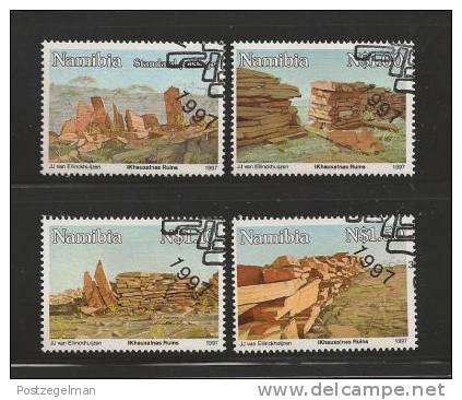 NAMIBIA 1997 CTO Stamp(s) Ruins 828-831 #7203 - Monumenti