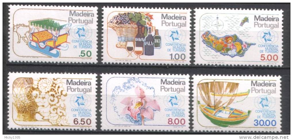 Portugal / Madeira - Mi-Nr 64/69 Postfrisch / MNH ** (w345) - Madeira