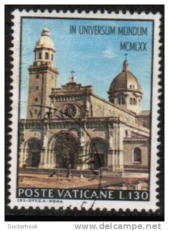 VATICAN   Scott #  498  VF USED - Used Stamps