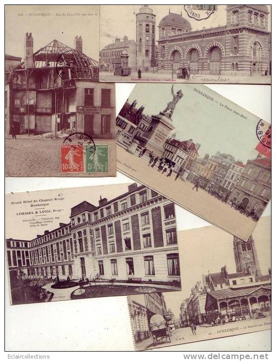 Nord..59..Dunkerque...1 Lot De 20 CPA.....( Voir Scan Et / Ou Annotation ) - 5 - 99 Cartes