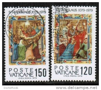 VATICAN   Scott #  648-51  VF USED - Used Stamps