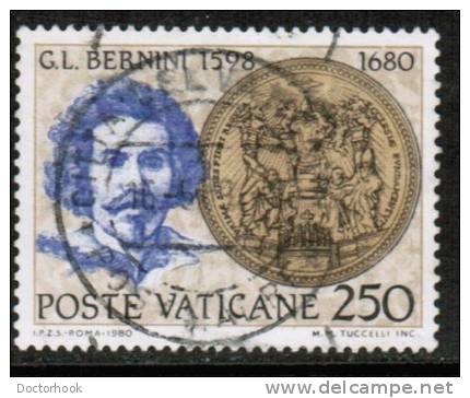 VATICAN   Scott #  674  VF USED - Oblitérés