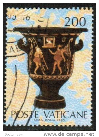 VATICAN   Scott #  718b  VF USED - Oblitérés