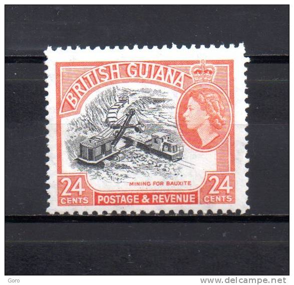 Guayana  Británica    1954   .-  Y&T Nº    193   ** - British Guiana (...-1966)