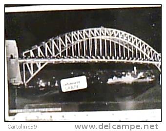 AUSTRALIA SYDNEY HARBOUR BRIGE BY NIGHT S1940 ?  DL985 Pieghina - Sydney