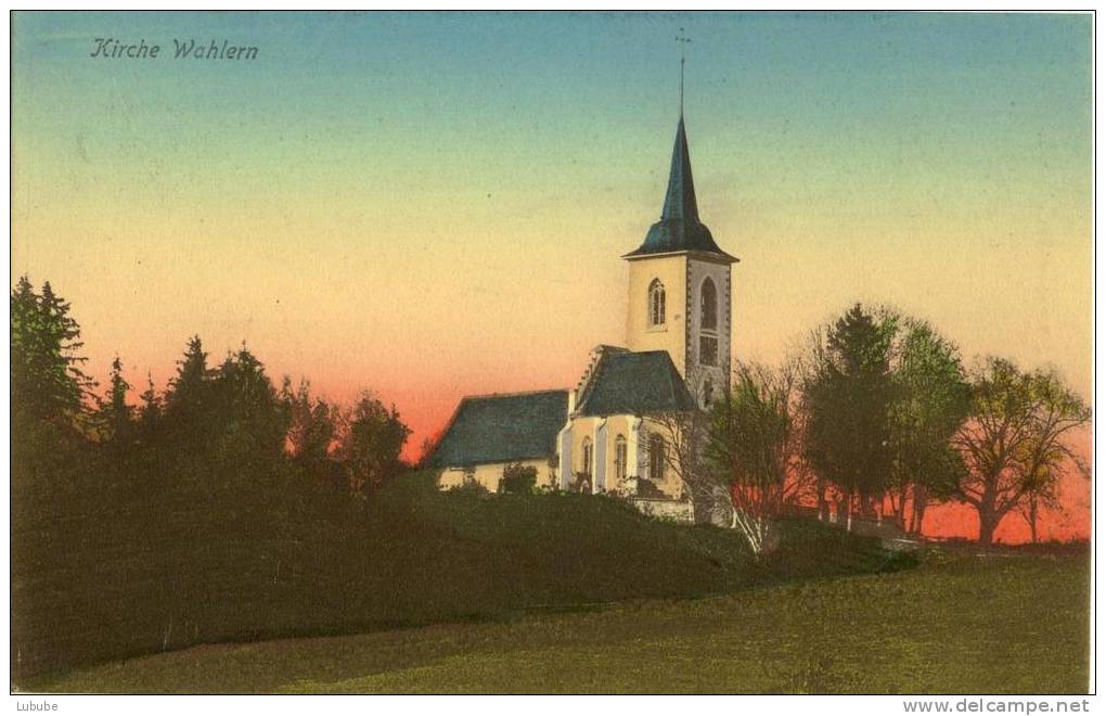Schwarzenburg - Kirche Wahlern        Ca. 1910 - Schwarzenburg