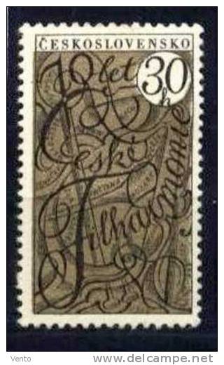 CS 1966 Mi 1591 ** Czech Philharmony - Unused Stamps