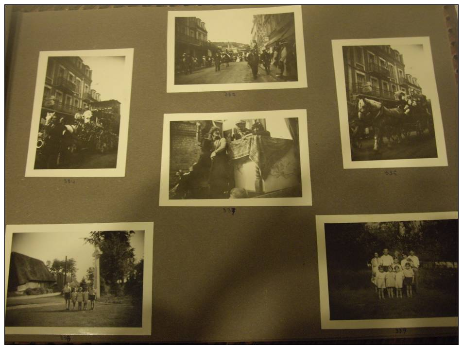 bel album-photo de famille comportant 198 photos en très bon état , milieu du XXè siècle voir description