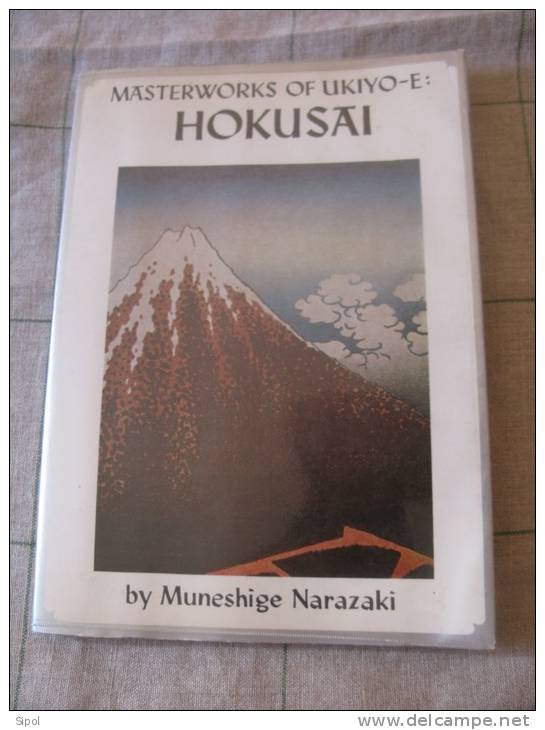 Hokusai :Masterworks Of Ukiyo- E. Hokusai By Muneshige Narazaki English Adaptation By J. Bester  96 Pages ,illustrations - Bellas Artes
