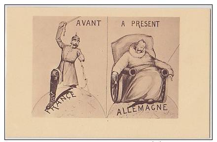 Propagande, 1. Guerre Mondiale, France, Allemagne, Kaiser Wilhelm II, Litho, Ca. 1915   ***70557 - Weltkrieg 1914-18