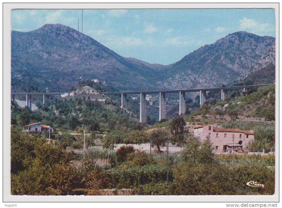 GORBIO - AUTOROUTE FRANCE - ITALIE - VIADUC DE ST SAUVEUR - Autres & Non Classés