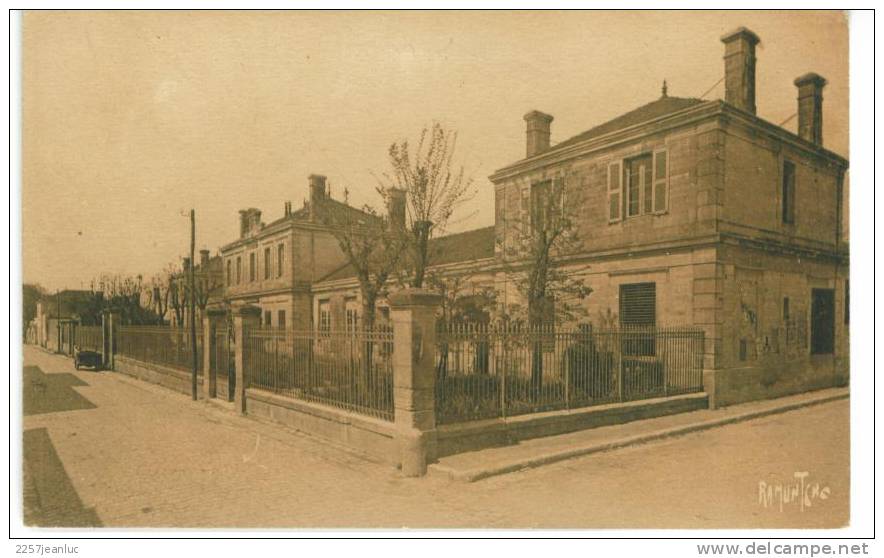 CP 17 - Marennes  Ecole Primaire Superieure Professionelle Dos 1945 - Marennes