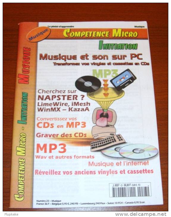 Compétence Micro Initiation 23 Août 2001 - Computers