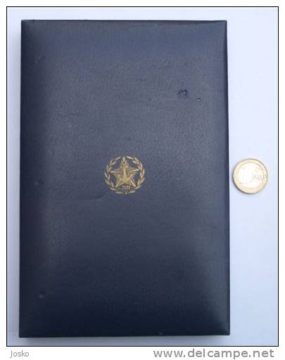 YUGOSLAVIA NAVY ( JRM ) - large bronze plaque * marine armée navale kriegsmarine fuerzas navales marina JNA Army