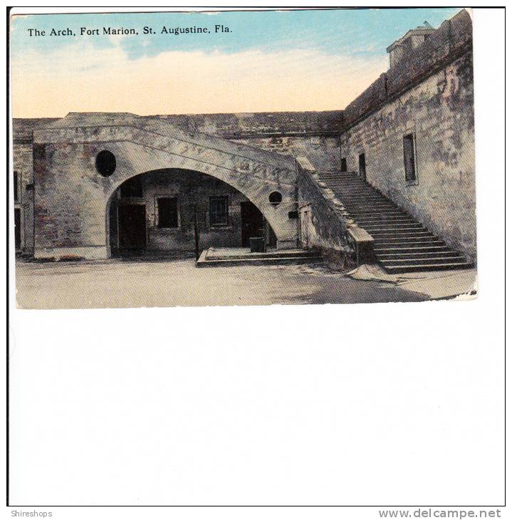 The Arch Fort Marion St Augustine Florida - St Augustine