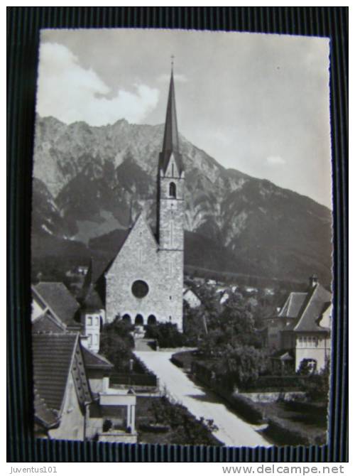 CPSM LIECHTENSTEIN-Laurenziuskirche Von Schaan    L918 - Liechtenstein