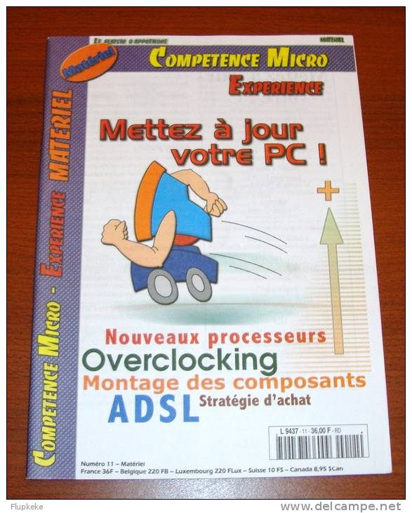 Compétence Micro Expérience 11 Novembre 1999 - Informatique