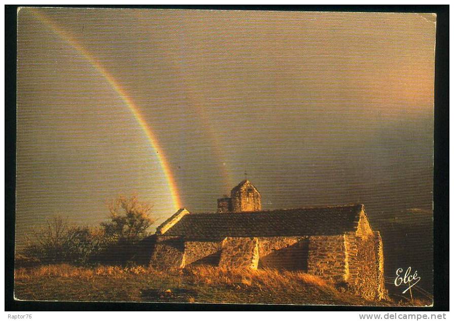 CPM  Contre La Lumière L'Arc En Ciel Au Dessus De La Chapelle ( Toilée ) - Halt Gegen Das Licht/Durchscheink.