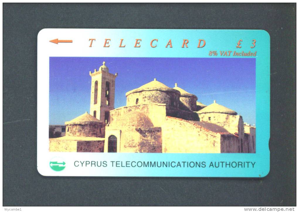 CYPRUS  -  Magnetic Phonecard As Scan - Chypre