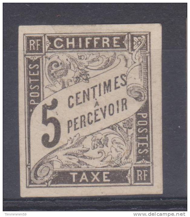 Lot N°15913   TAXE N°5, Neuf Sans Gomme - Postage Due