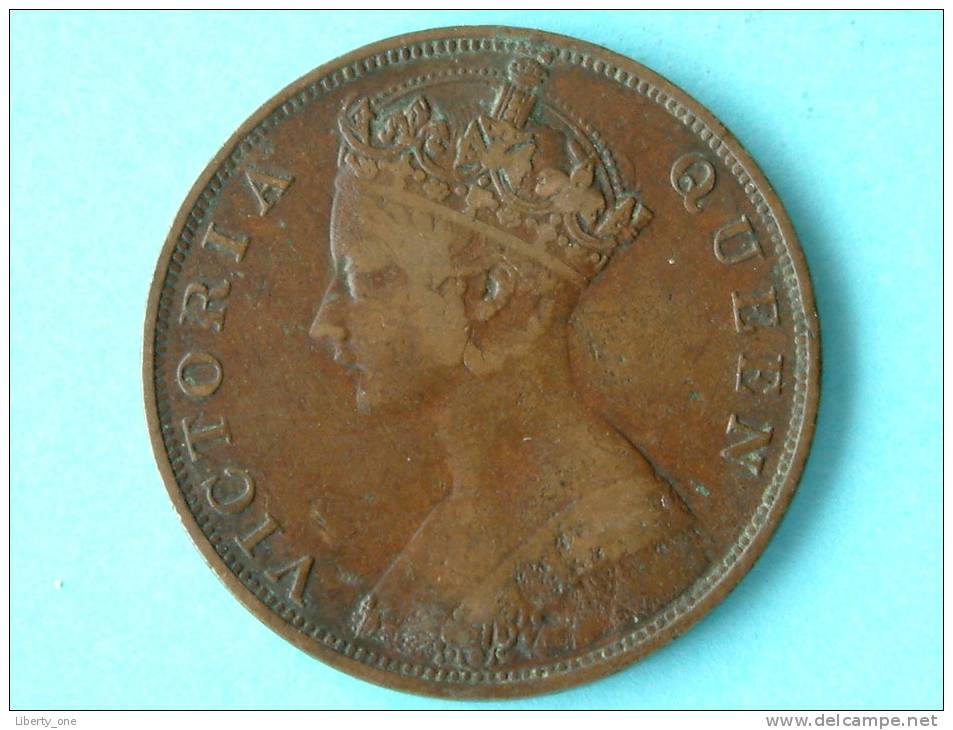 1865 - CENT / KM 4.1 ( Uncleaned - For Grade, Please See Photo ) ! - Hongkong