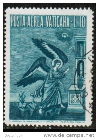 VATICAN   Scott #  C 25  VF USED - Luftpost