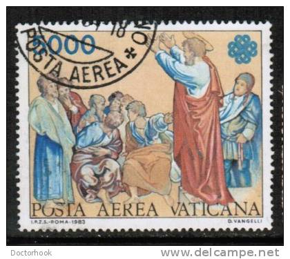 VATICAN   Scott #  C 74  VF USED - Luftpost