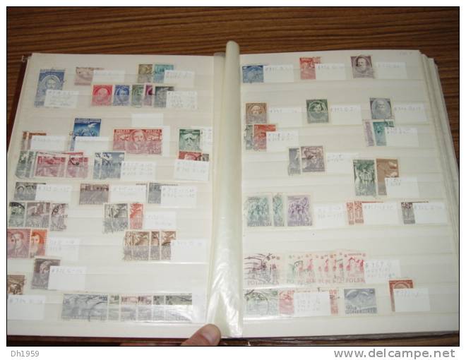 POLOGNE POLEN POLAND COLLECTION / LOT EN 5 ALBUMS */**/o (64 PHOTOS)