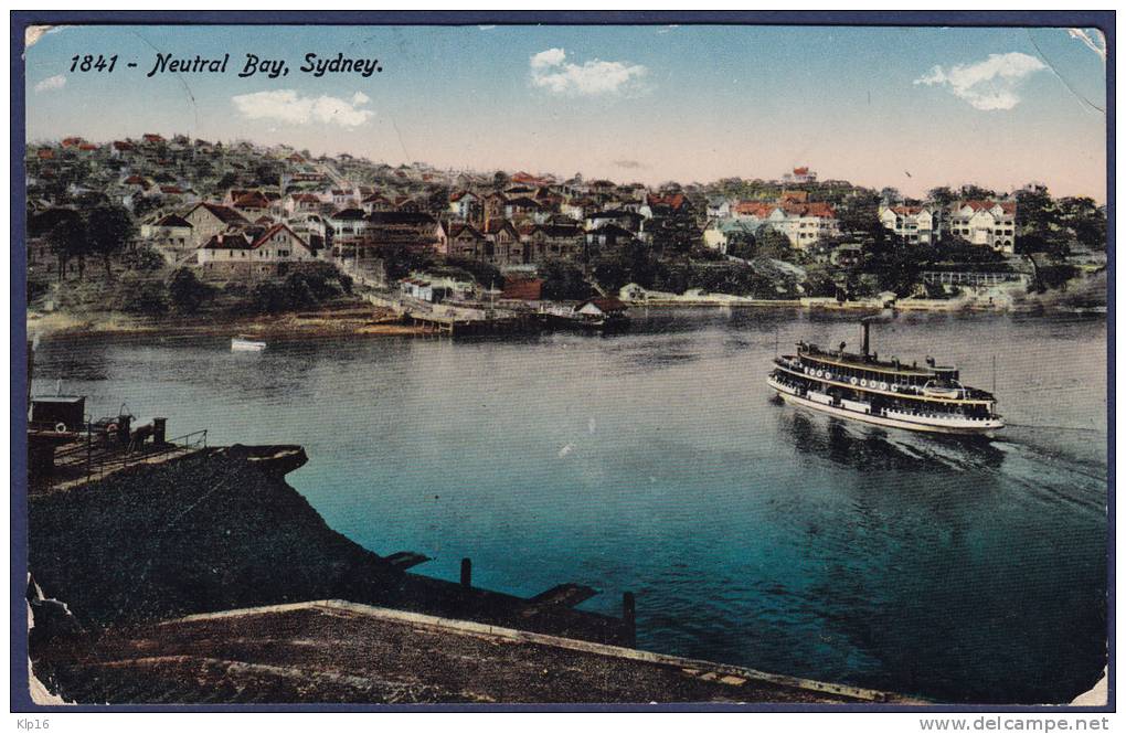 1927 Australia,SYDNEY, NEUTRAL BAY - Sydney