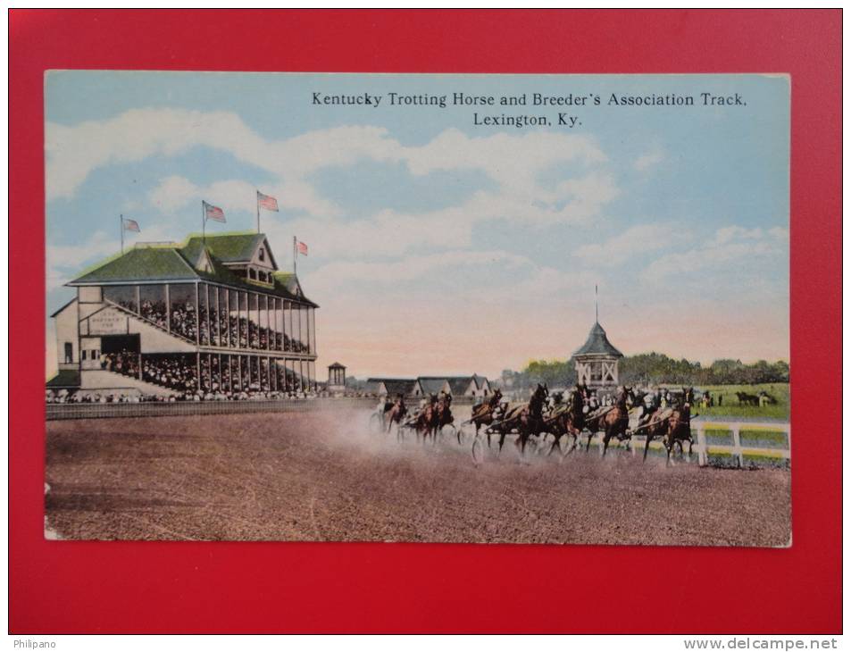 Trotting Track - Kentucky > Lexington  Trotting &  Breeders's Association Track -   ===   Ref 333 - Lexington