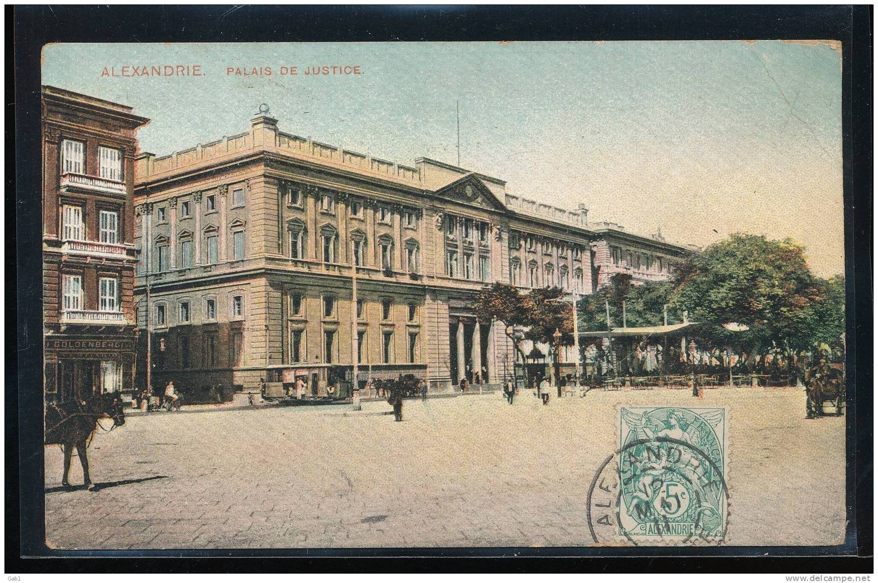 Egypte --- Alexandrie --- Palais De Justice - Autres & Non Classés