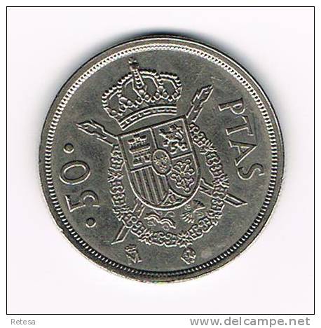 XX  SPANJE 50 PESETAS 1982  M   JUAN CARLOS - 50 Peseta