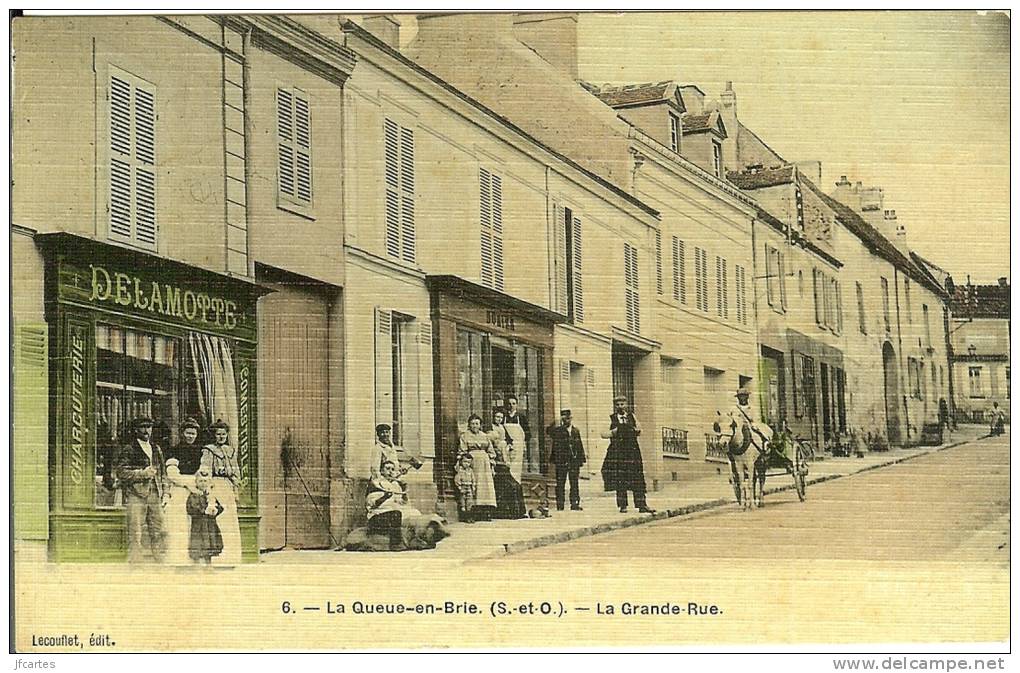 94 - LA QUEUE-EN-BRIE - La Grande-Rue - La Queue En Brie