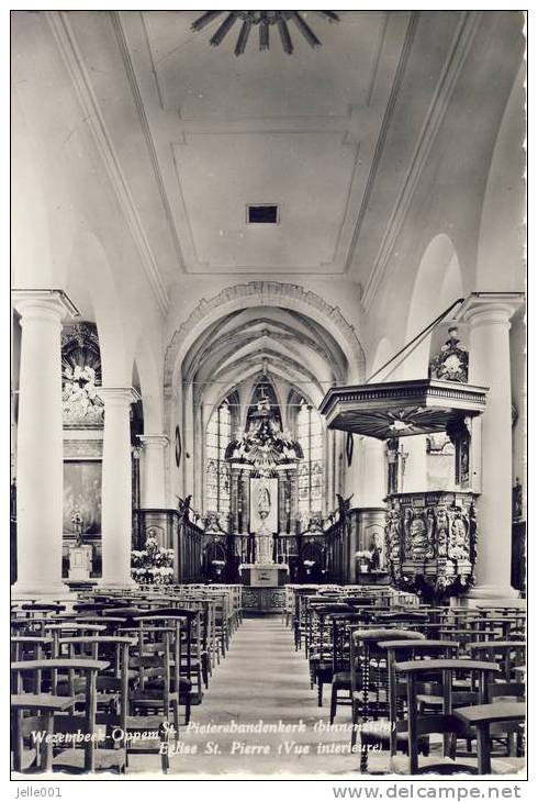 Wezembeek-Oppem  St.Pieterrsbandenkerk(bin Nenzicht)  Eglise St.Pierre (vue Intérieure) - Wezembeek-Oppem