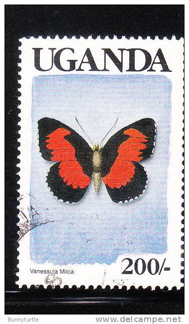 Uganda 1989 Butterfly Used - Uganda (1962-...)