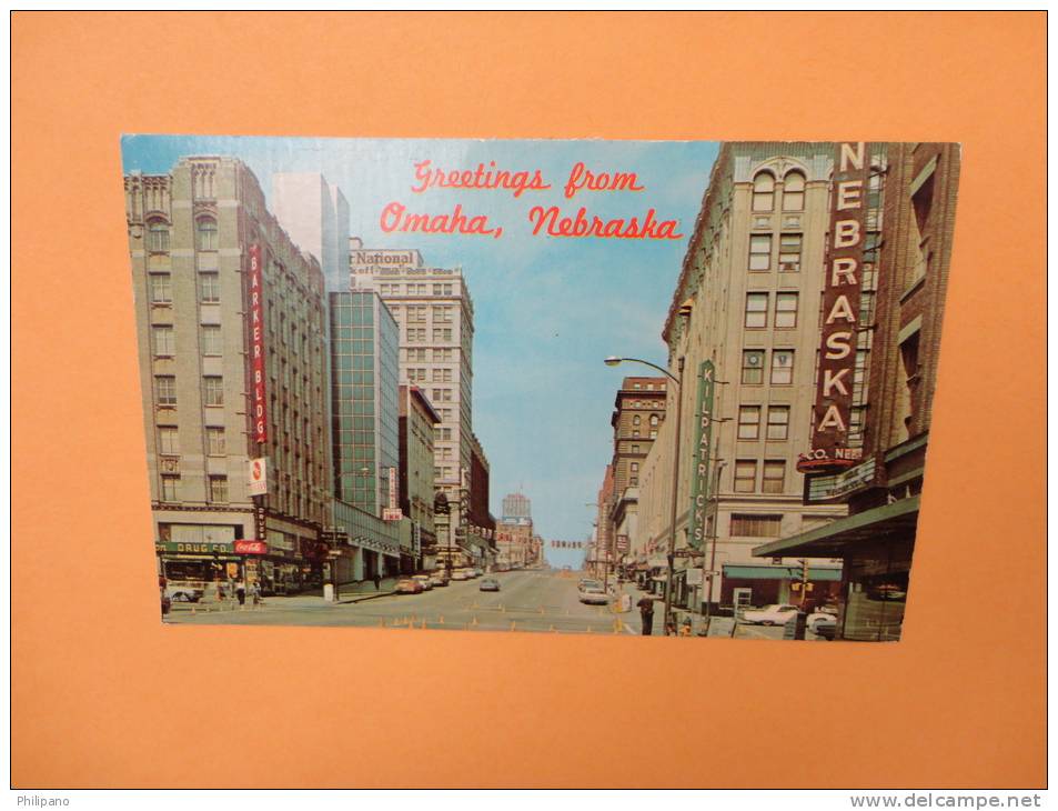 Nebraska > Omaha  N Street View Drug Store Coca Cola Sign  Cancel 196? ===== Ref 334 - Omaha