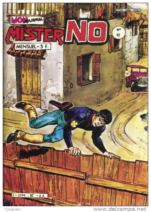 MISTER NO N° 82 BE MON JOURNAL 10-1982 - Mister No